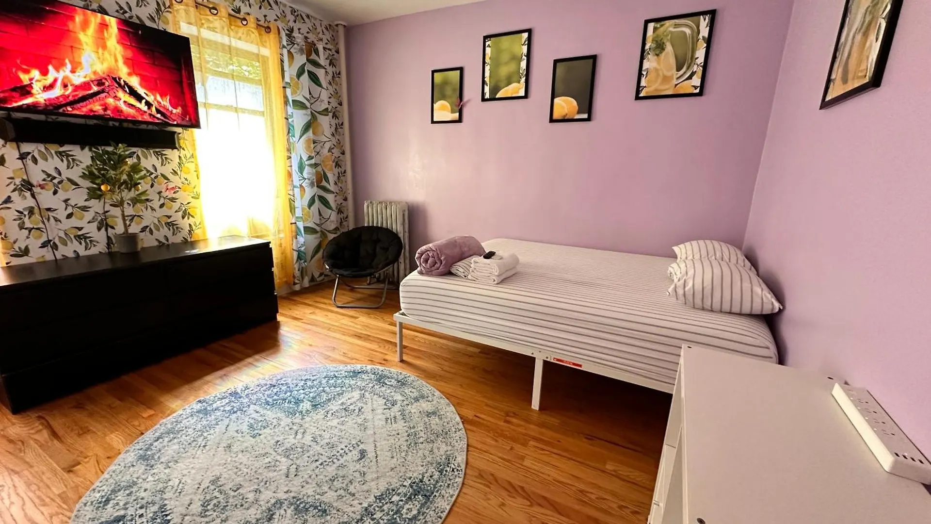Lavender Queen Room Bright & Peaceful Stay In Central Harlem New York 0*,
